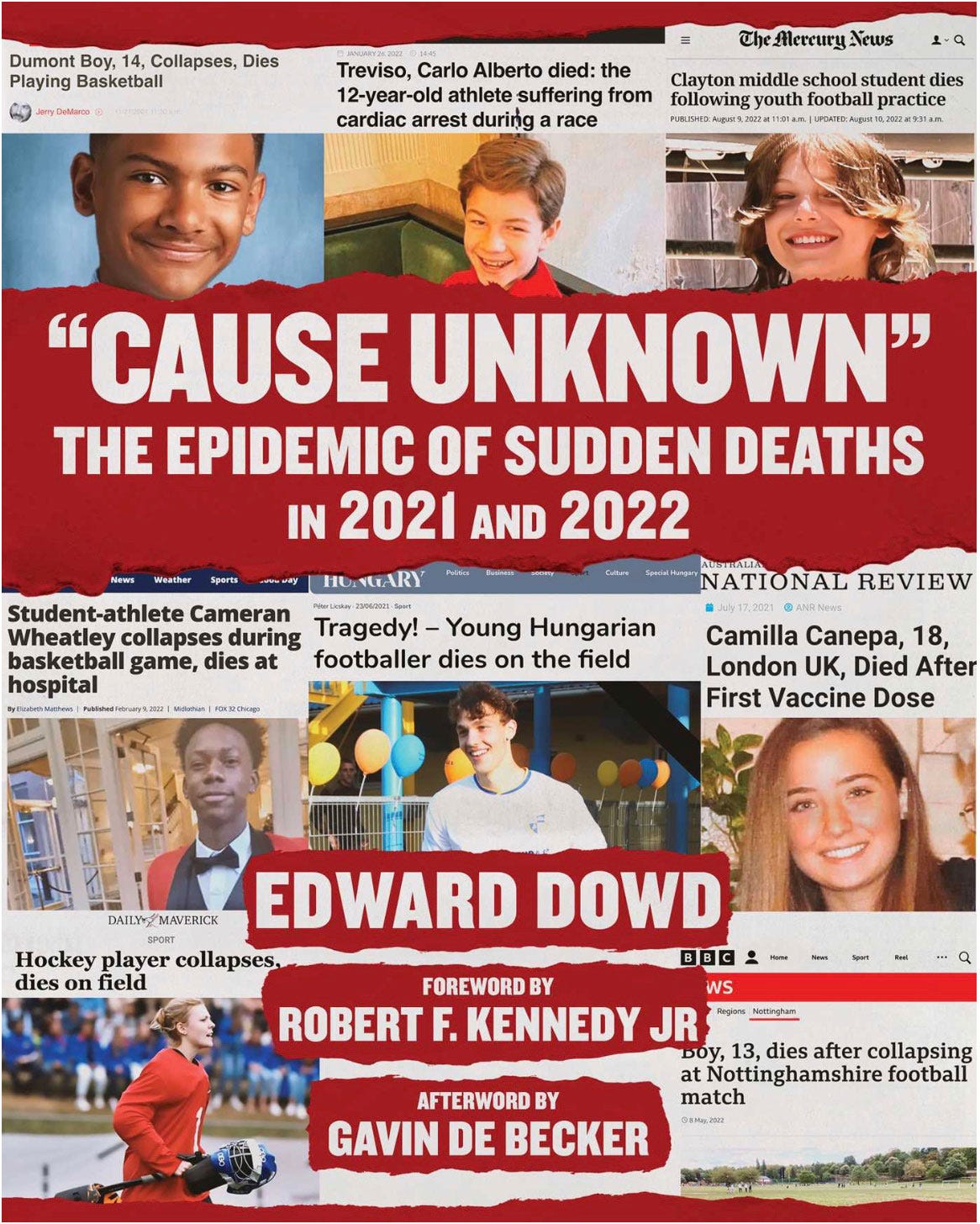 Cause Unknown (Book Cover) by Edward Dowd