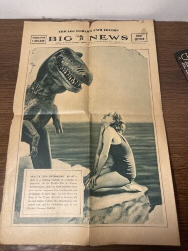 Lot Of 4 Vintage 1933 Chicago World's Fair Advertisement Literature - Picture 6 of 9