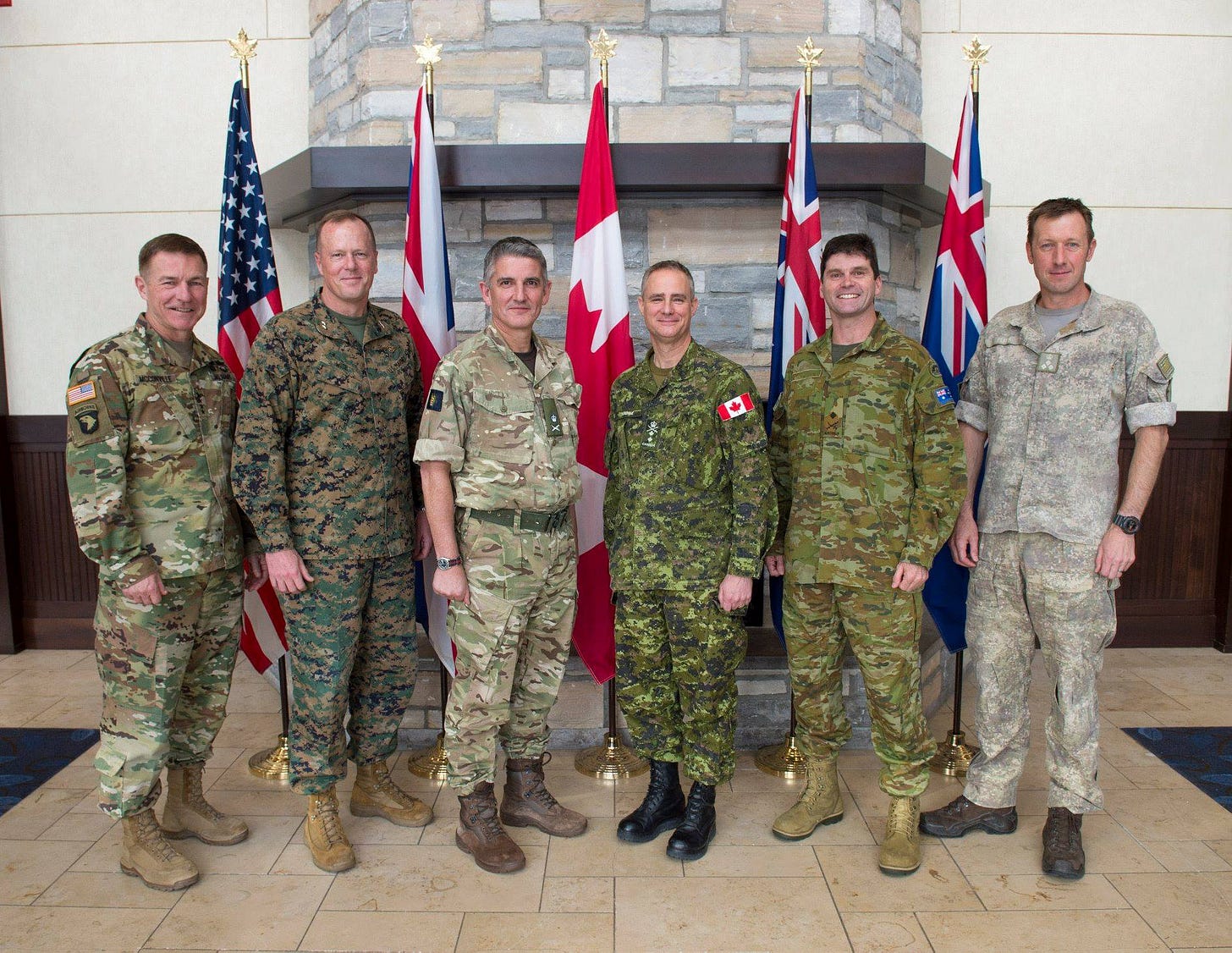 Canadian Army - The ABCANZ Armies Executive Council members (left to ... Canadian Army - The ABCANZ Armies Executive Council members (left to ...