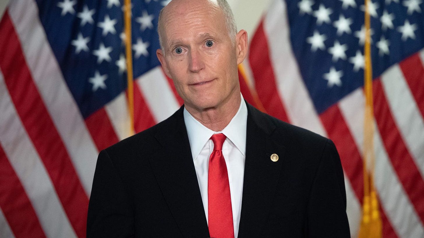 Florida Sen. Rick Scott removes income tax proposal from 'Rescue America'  plan | CNN Politics