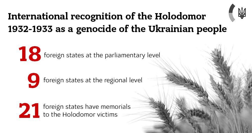 UKR Mission to the UN on Twitter: "#HolodomorIsGenocide 🇷🇺 war on Ukraine  proves that unpunished evil will return again and again. We call on intl  partners to restore historical justice and to