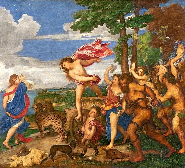 Titian: Bacchus and Ariadne | Risa Jackinsky