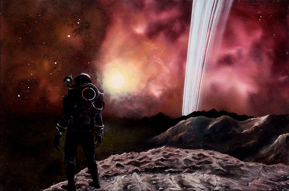 Amazing space landscape from Josh