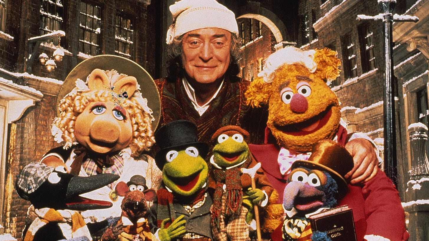 The Muppet Christmas Carol starring Michael Caine, Dave Goelz, Steve Whitmire, Jerry Nelson and Frank Oz. Click here to check it out.