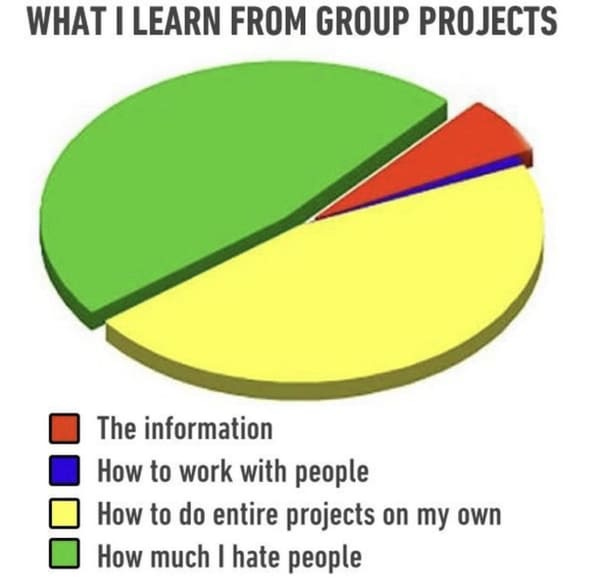 40 Group Project Memes You'll Appreciate If You've Ever Been Let Down By  Your Group Project Teammates