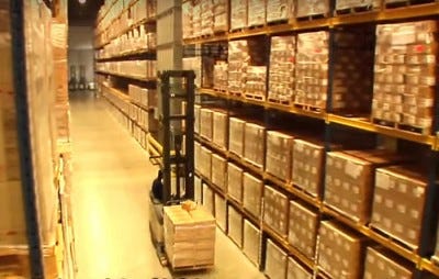 Inside A Secret Government Warehouse Prepping For Societal Collapse