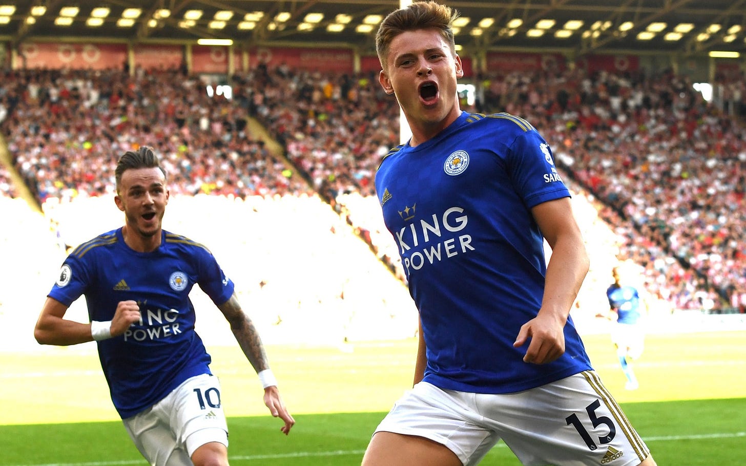 Harvey Barnes gives further evidence of talent with stunning strike to help  Leicester overcome Sheffield United