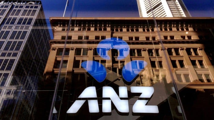 A picture of the ANZ logo