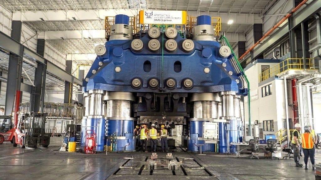 World,s largest hydraulic press machines