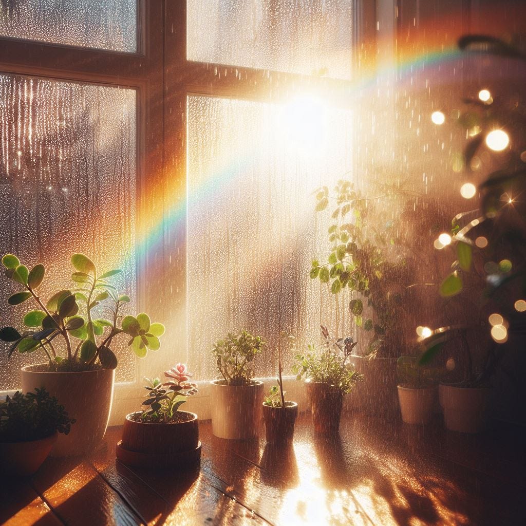 Showers of Blessing. Photograph. Image by Bing.