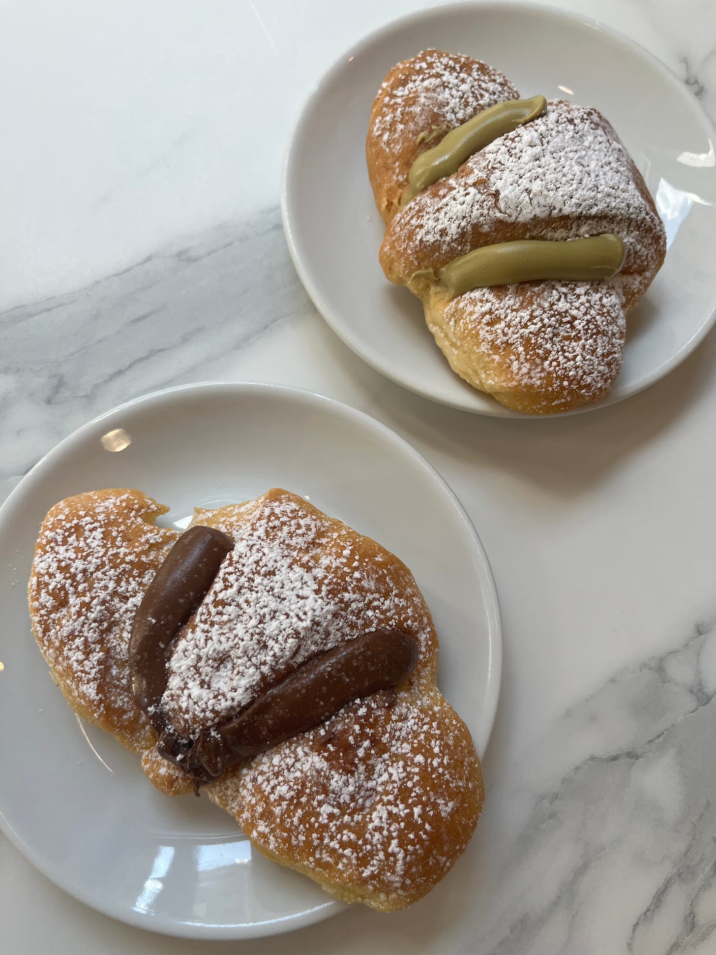 gluten-free croisssants from glufree bakery in milan