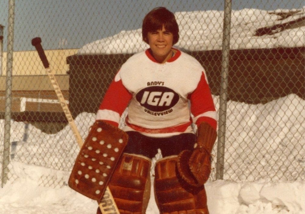 May be an image of 1 person and playing hockey May be an image of 1 person and playing hockey