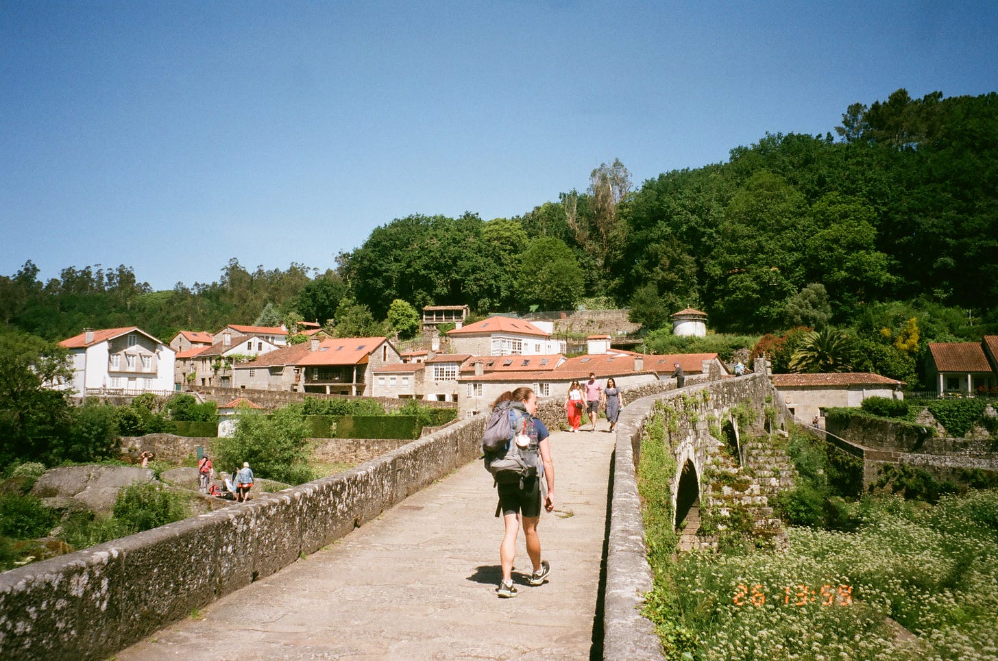 What to pack for the Camino de Santiago travel light by food and travel writer Courtney Jill Bishop.