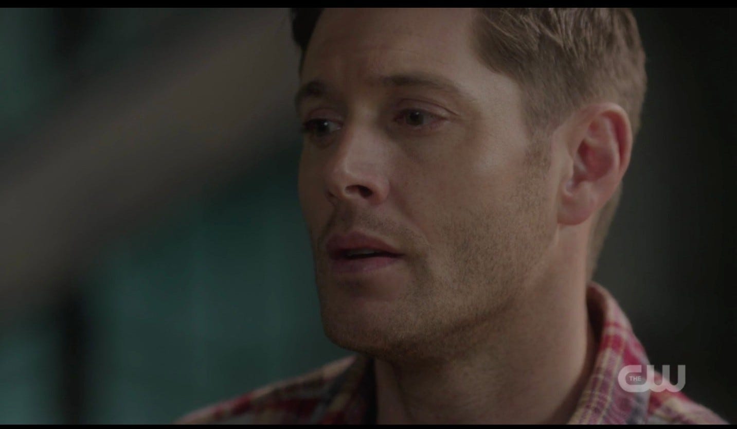 supernatural dean winchester sad about mary jack unfinished business