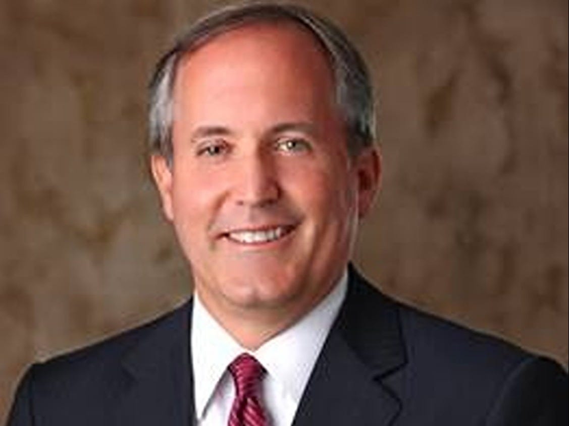 Texas Attorney General Ken Paxton declined to defend an almost 25-year-old Texas law from a legal challenge by President Trump. Texas Attorney General Ken Paxton declined to defend an almost 25-year-old Texas law from a legal challenge by President Trump.