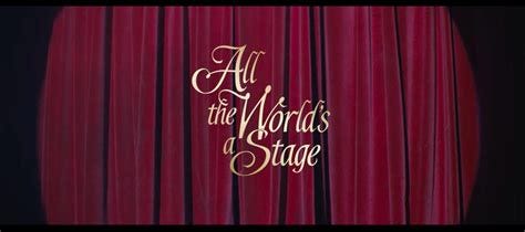 All The World's A Stage (2018)