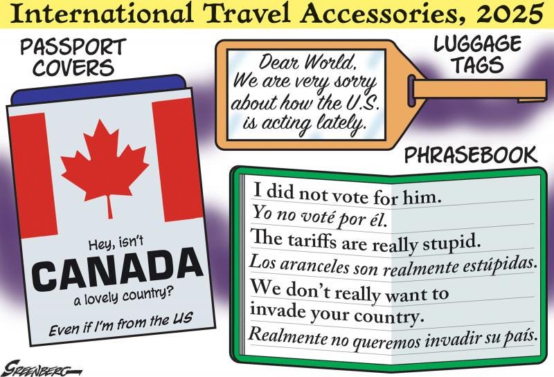 International travel accessories during the time of Trump