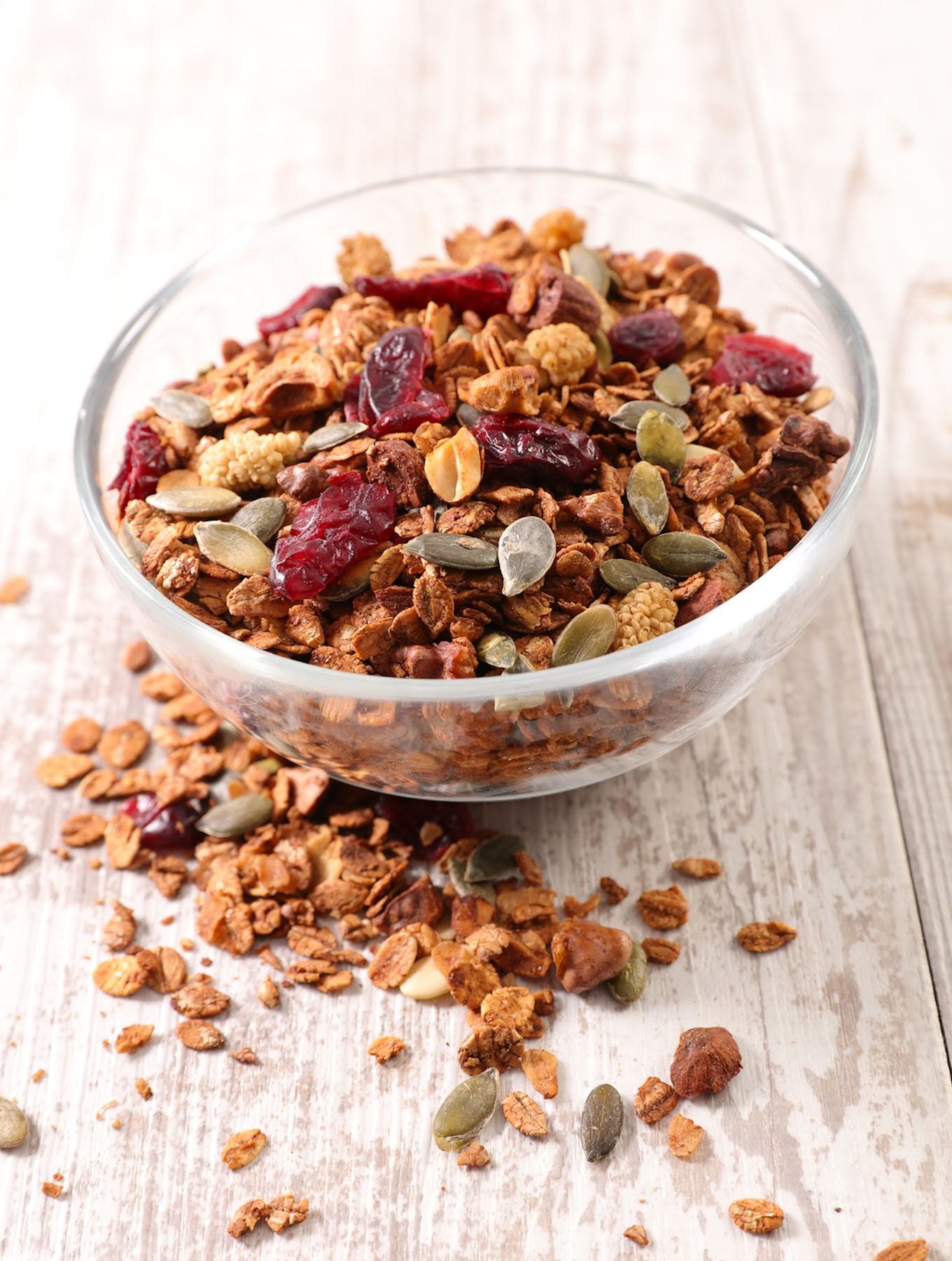 homemade crunchy granola