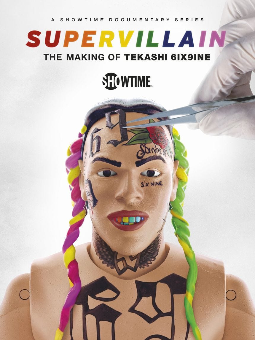 6ix9ine in Supervillain: The Making of Tekashi 6ix9ine (2021)