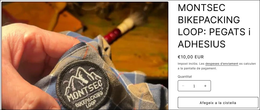 Pedala per una causa. Porta el Montsec amb tu i enduu-te'l allà on vagis. Enganxa't el Montsec, pedala i ajuda amb la Montsec BikePacking Loop. Pedala per una causa. Porta el Montsec amb tu i enduu-te'l allà on vagis. Enganxa't el Montsec, pedala i ajuda amb la Montsec BikePacking Loop.
