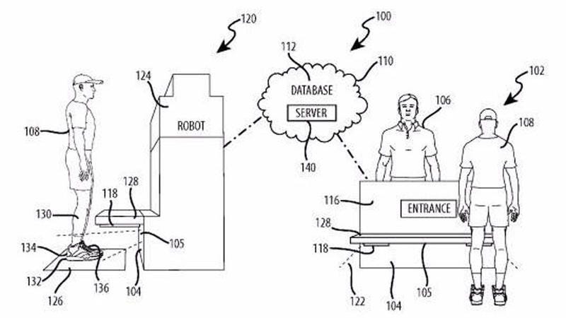 walt disney foot tracking system 2016