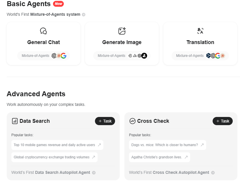 Genspark's agents, from basic to Advanced