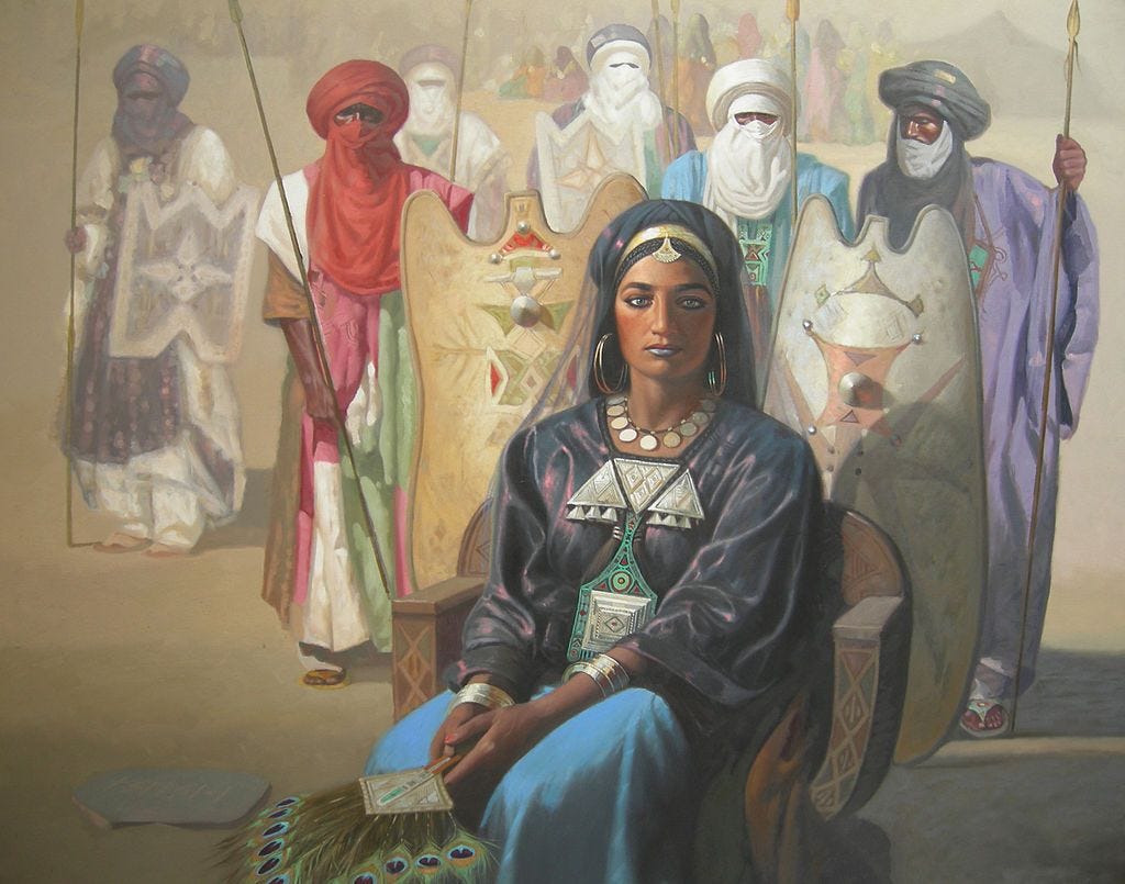 Tuareg men are fierce, but their women hold more power than most.