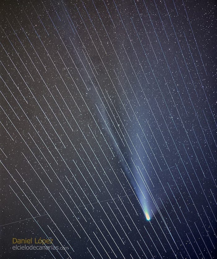 comet neowise starlink