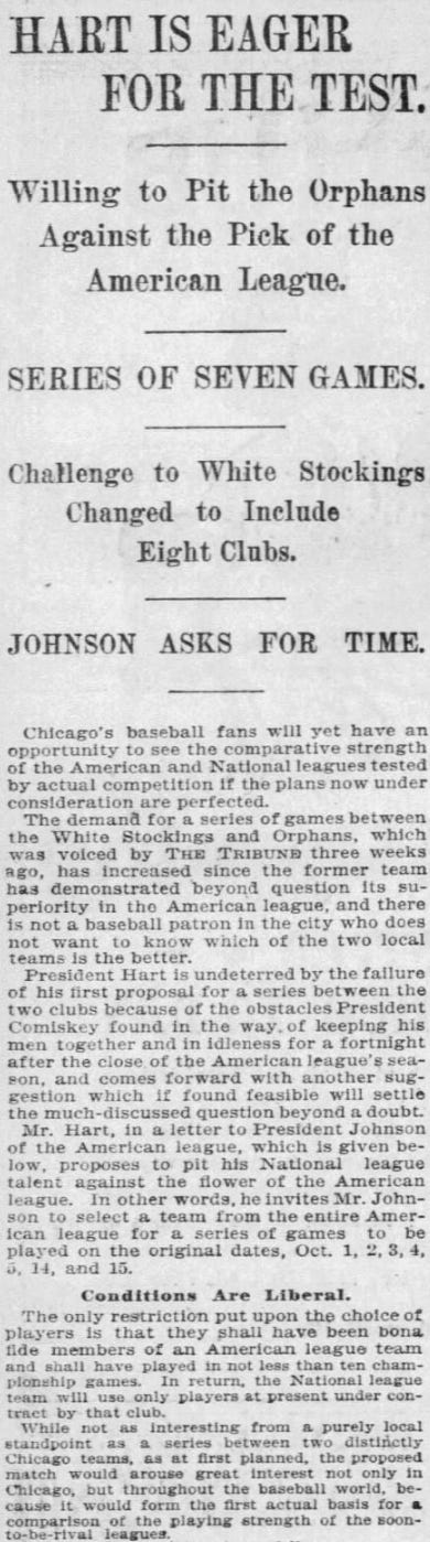 1900 Chicago Tribune