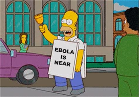 Astillas de realidad: LOS SIMPSON "PREDIJERON" LA EPIDEMIA DE ÉBOLA