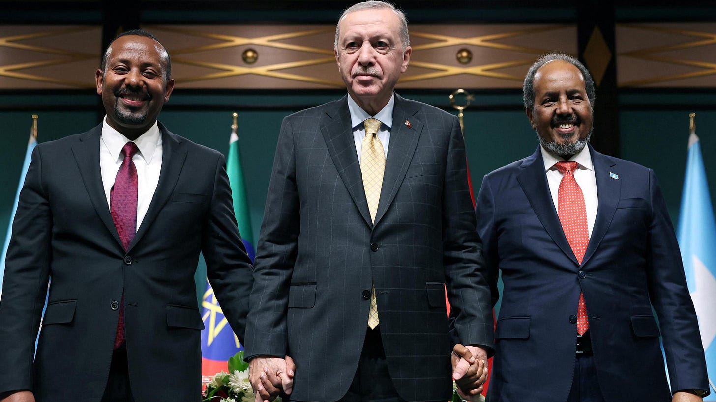 Ethiopia and Somalia reach deal in Turkey to end Somaliland port feud