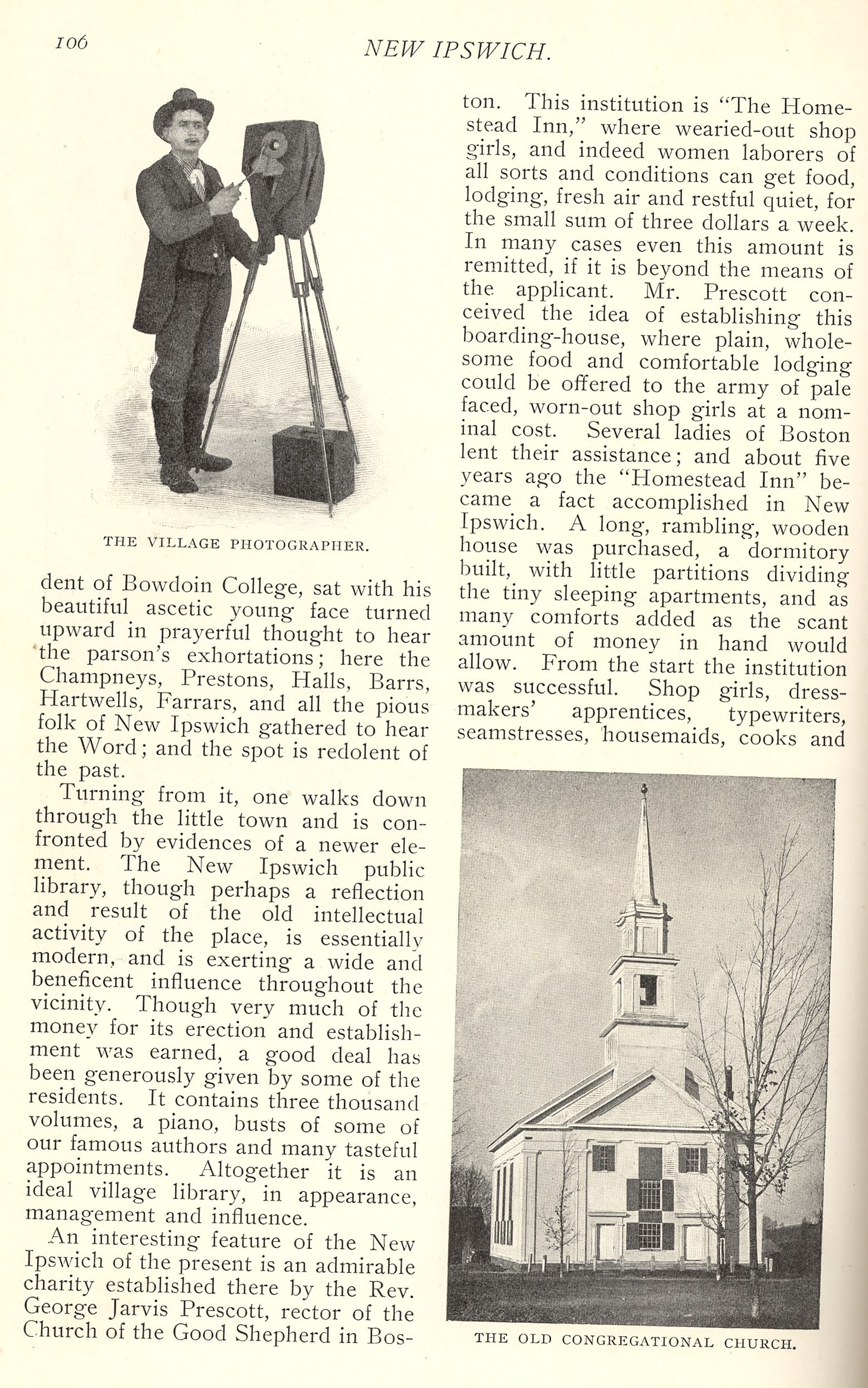 New England Magazine, March 1900, Page 106