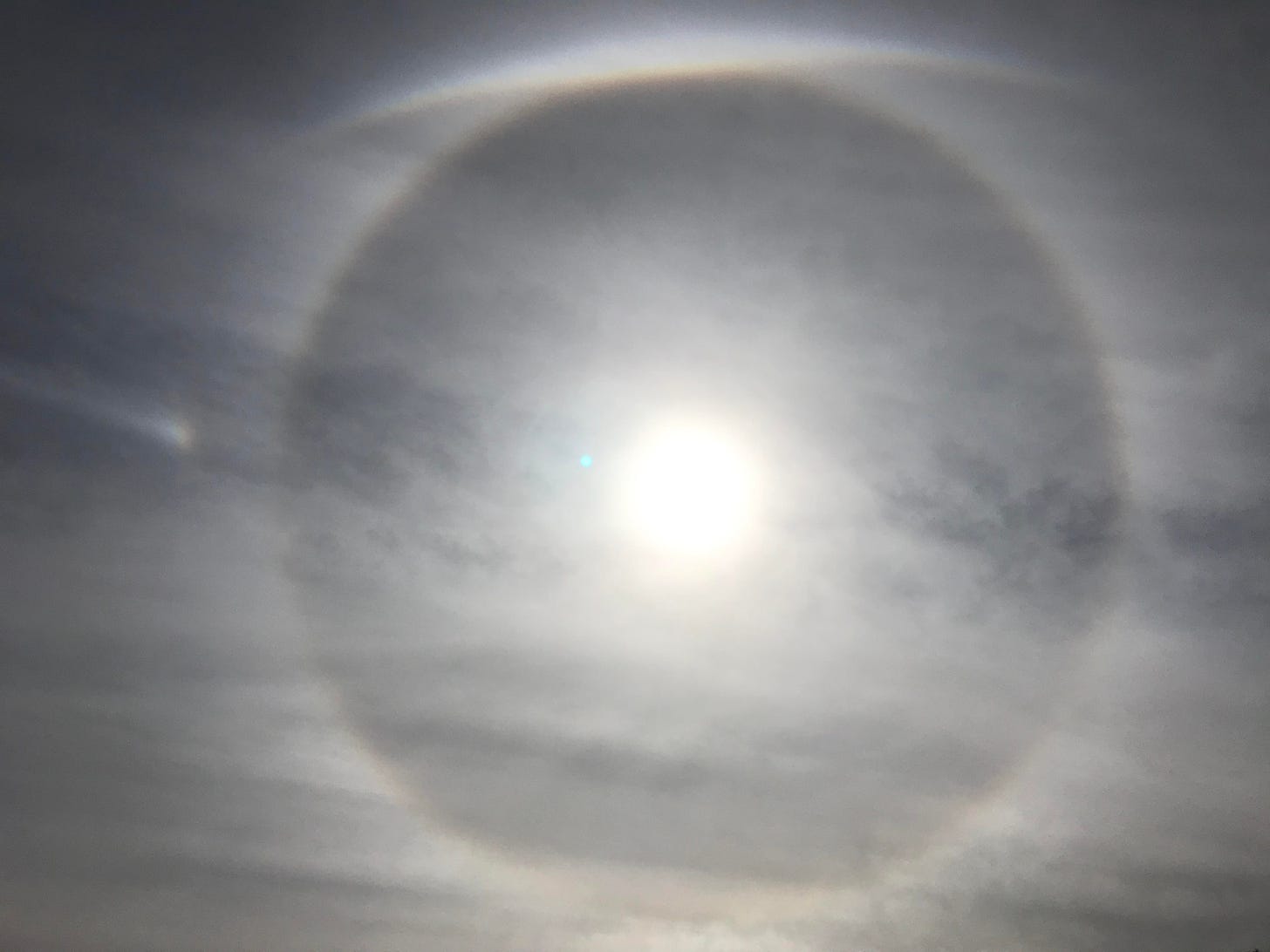 Sun Rainbow Halo