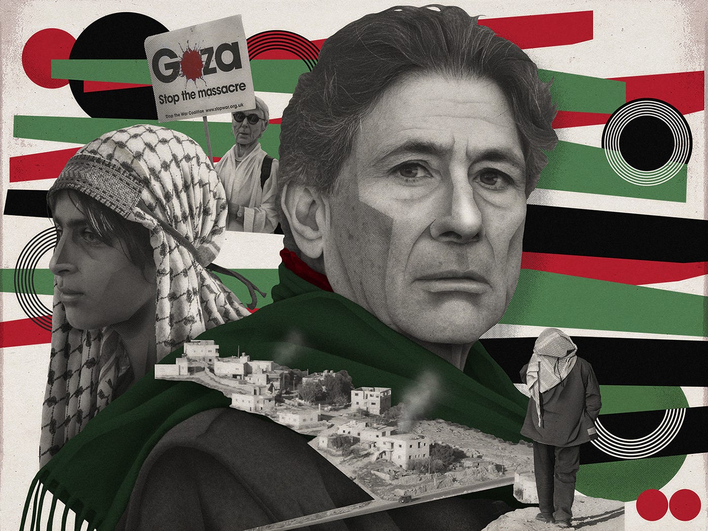 Πορτραίτο του Edward Said, για το σάιτ Al Majalla, από τον AXEL RANGEL GARCÍA