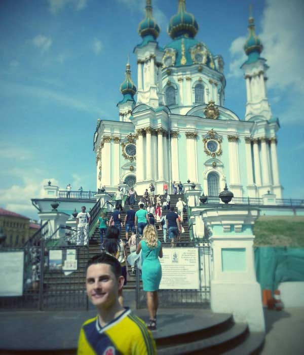 Kiev cathedral JR hottie