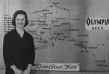 Phyllis Adams, KENI-TV weather, Anchorage, Alaska.