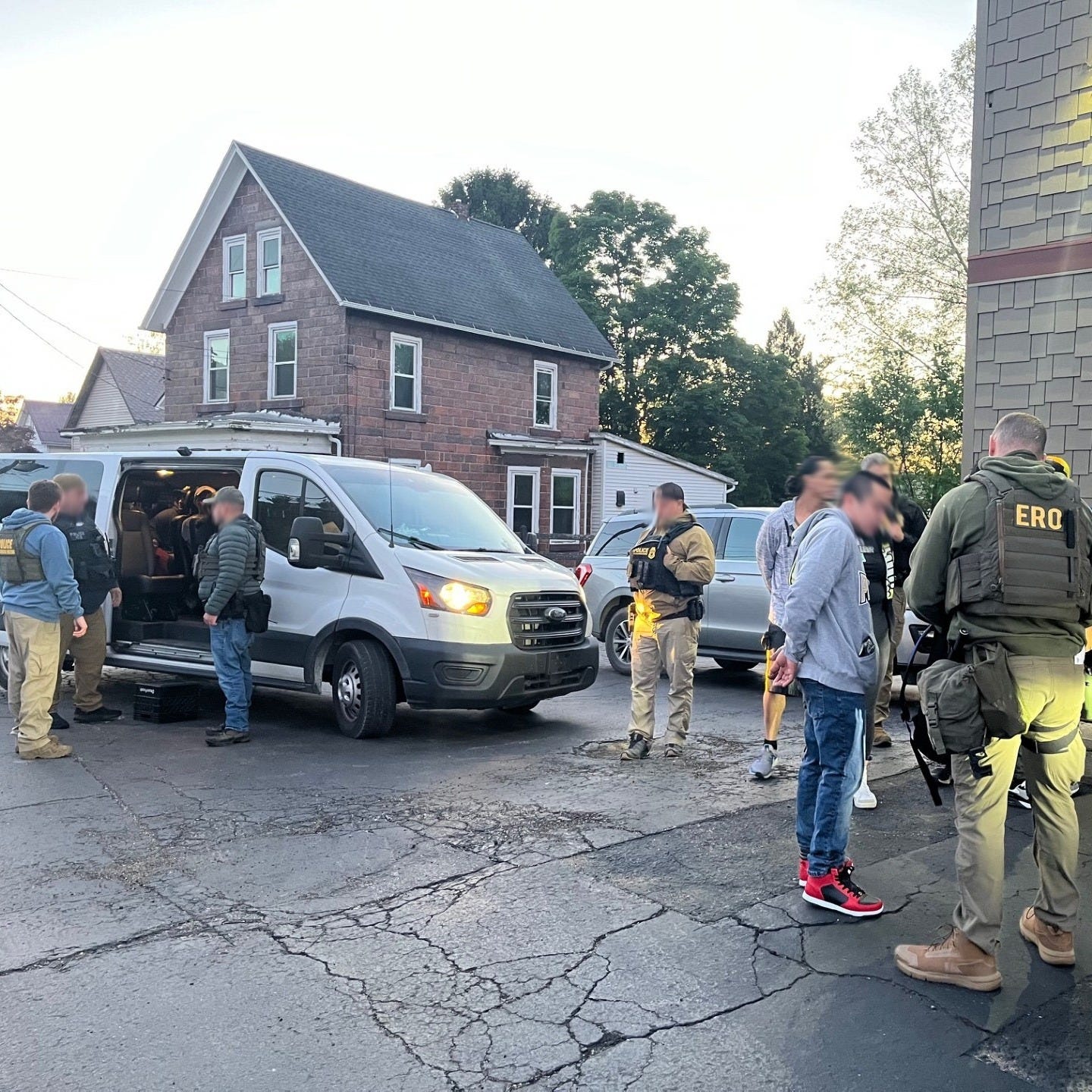 Fifteen illegal aliens were found during a May 22, 2025, stash house raid in Meadville, Pennsylvania. Fifteen illegal aliens were found during a May 22, 2025, stash house raid in Meadville, Pennsylvania.