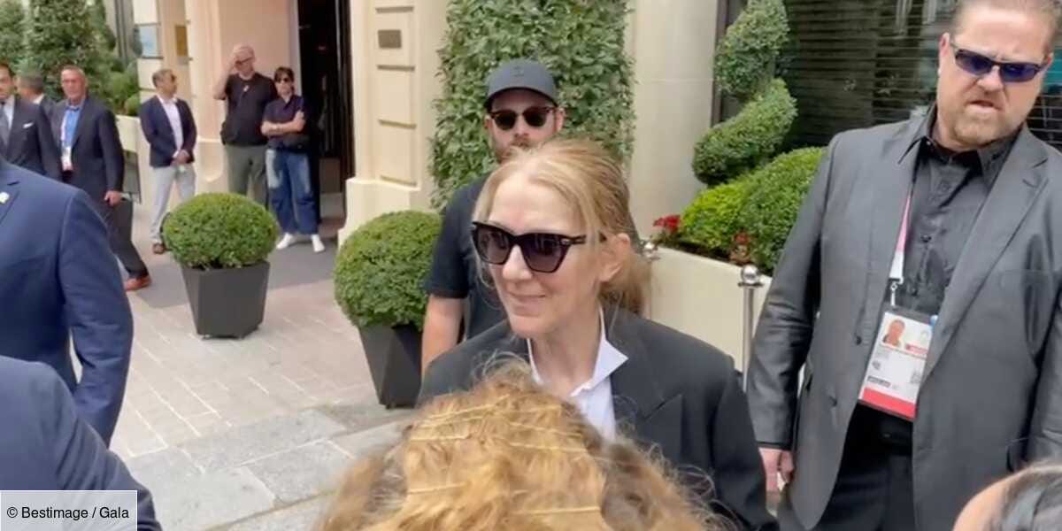 EXCLU VIDÉO - Céline Dion aux JO de Paris 2024 : découvrez son arrivée tout  sourire à son hôtel