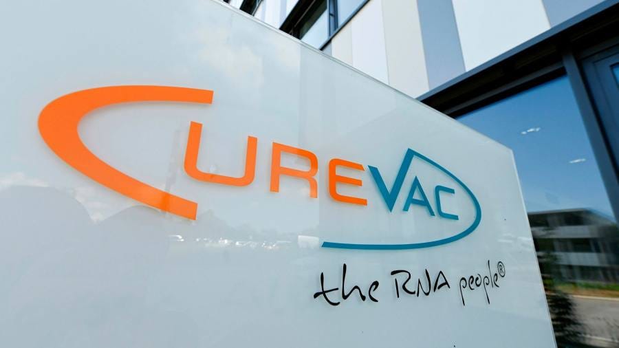 CureVac launches large-scale Covid vaccine trial | Financial Times