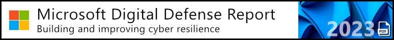 Microsoft Digital Defense Report