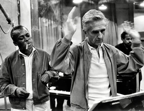 Gil Evans and Miles Davis