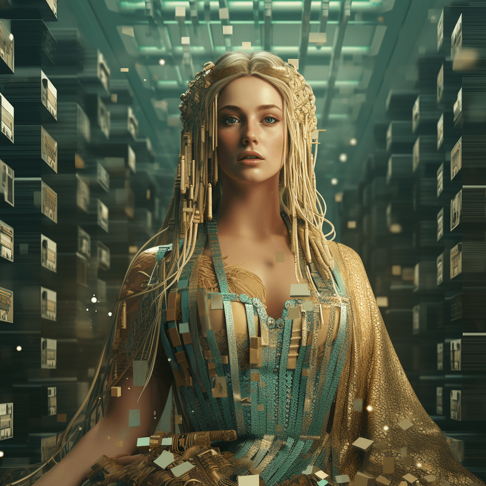 r/midjourney - Goddess of Databases