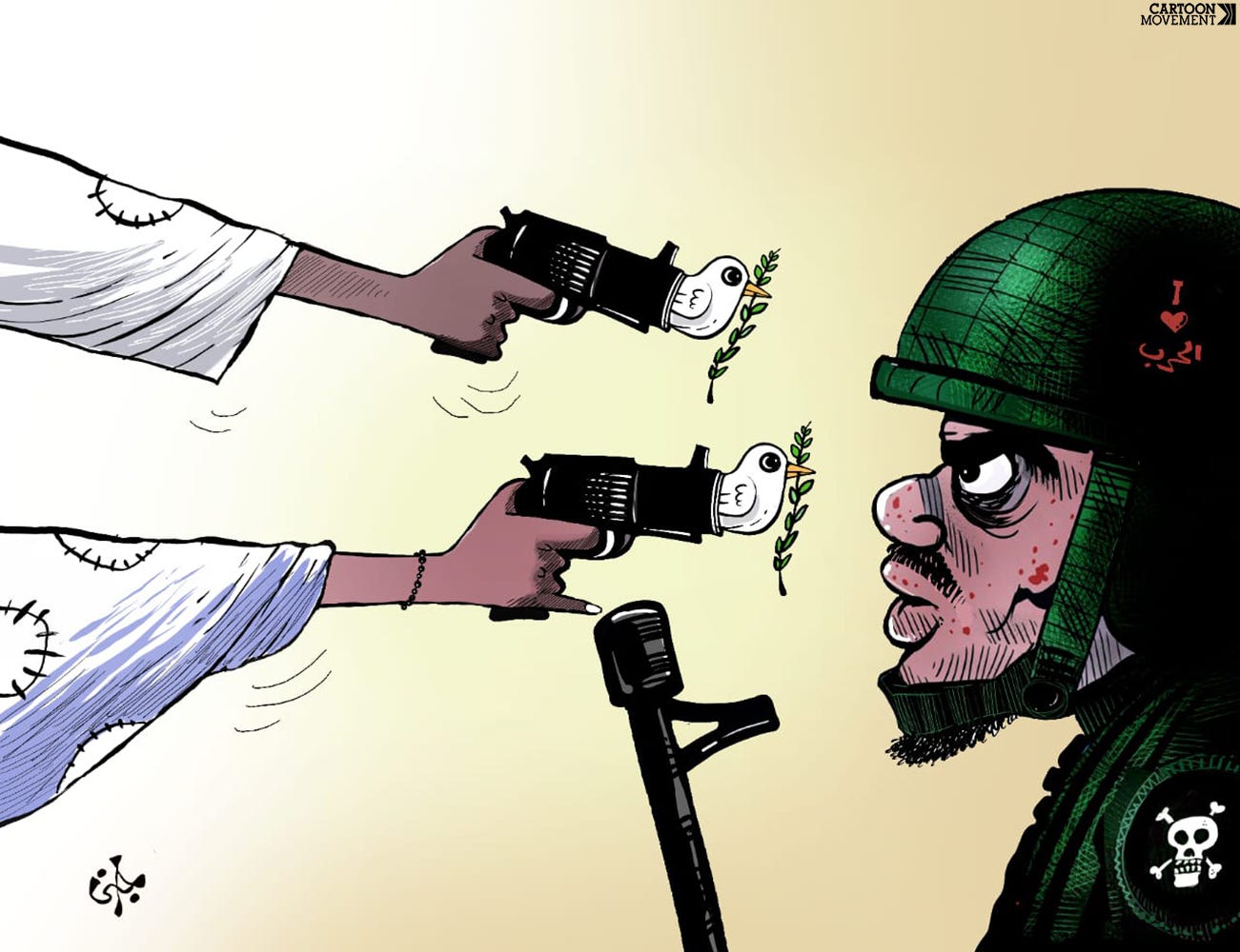 Cartoon about Sudan