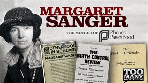 Margaret Sanger Named One of 20 Most Influential Americans Ever ...