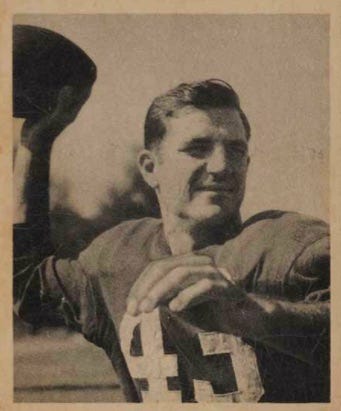 1948 Bowman Football Sammy Baugh