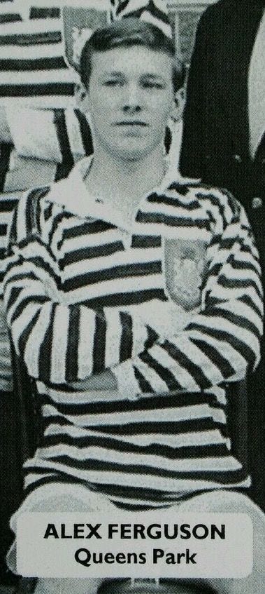 Alex Ferguson of Queen's Park in 1960