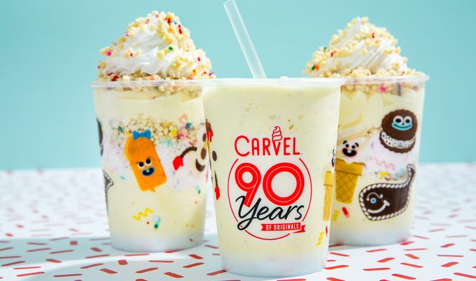 New Carvel Birthday Cake Treats