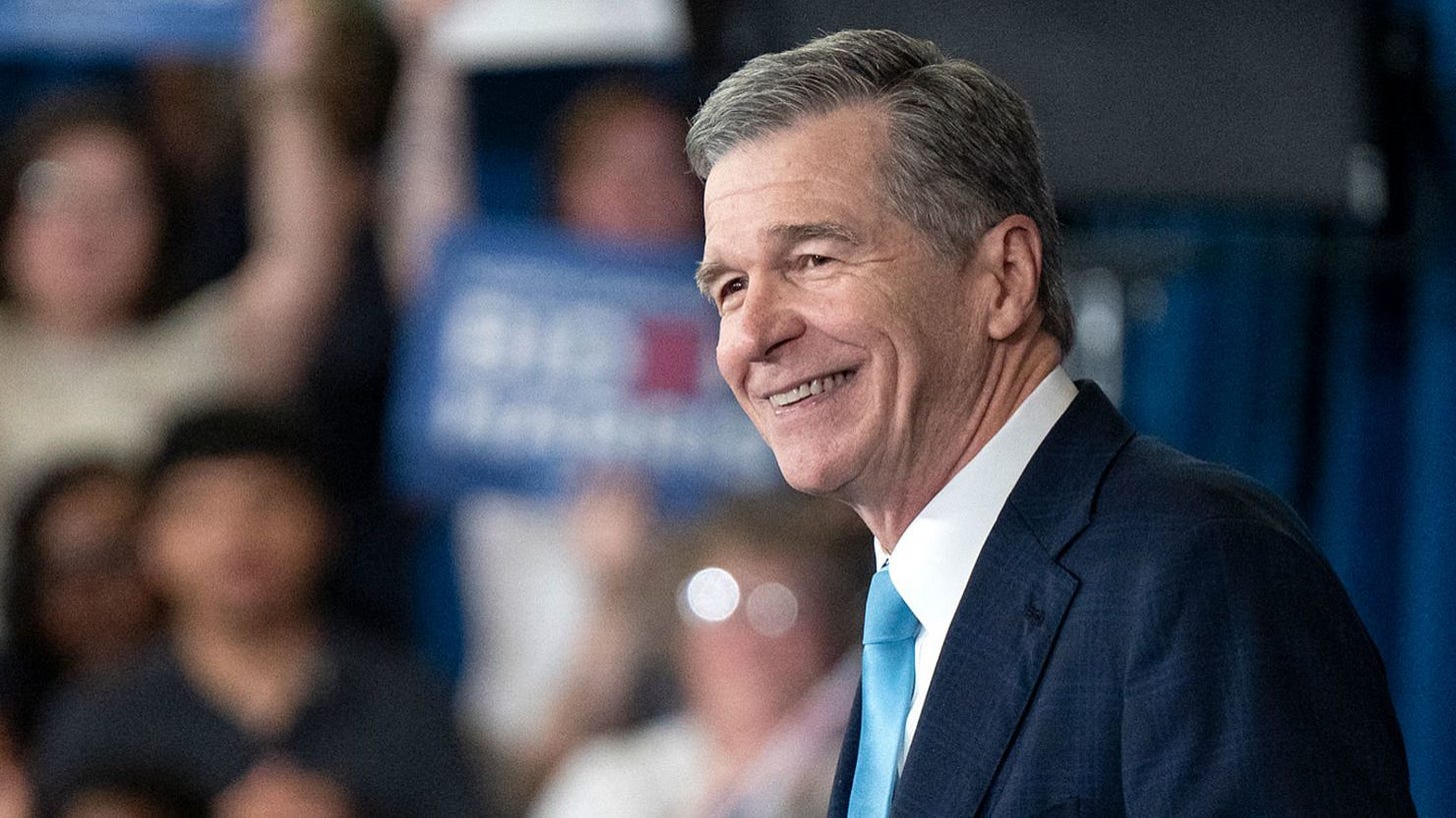 North Carolina Gov. Roy Cooper removes himself from Harris VP consideration  | CNN Politics