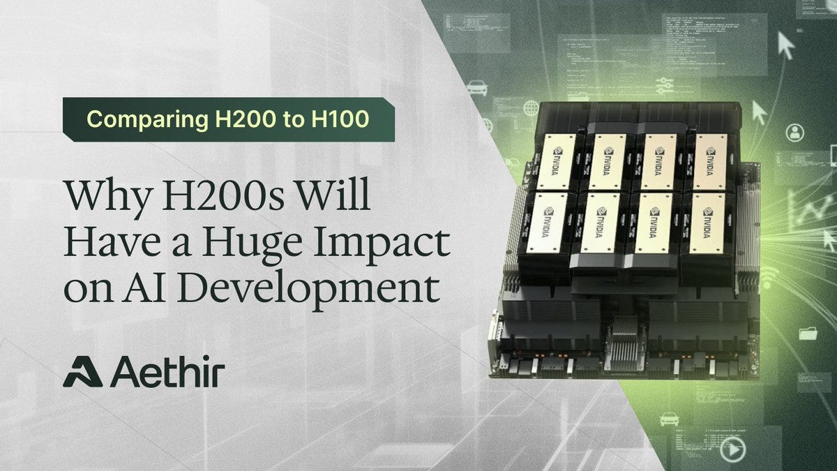 Why H200s Will Have a Huge Impact on AI Development: Comparing H200 to H100