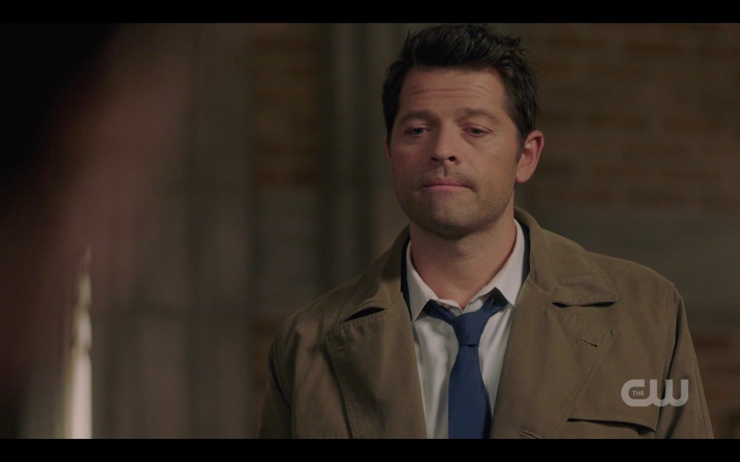 spn 1407 castiel with trenchcoat